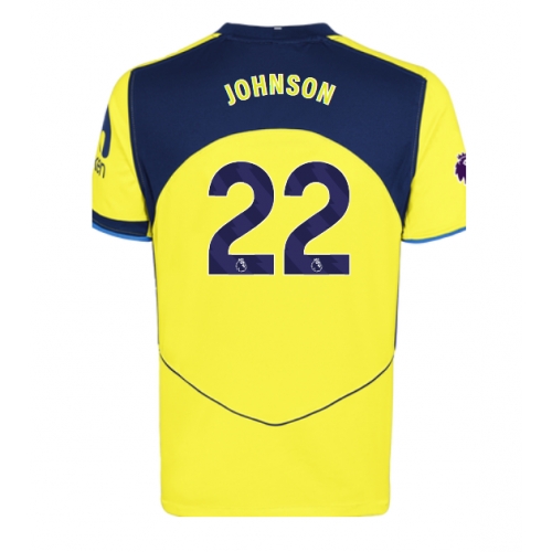 Billige Fotballdrakt Tottenham Hotspur Brennan Johnson #22 Replika Tredjedrakt 2025-26 Kortermet Billige Fotballdrakt Tottenham Hotspur Brennan Johnson #22 Replika Tredjedrakt 2025-26 Kortermet